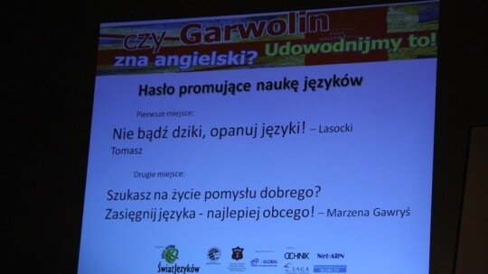 Czy Garwolin zna angielski? To się okaże