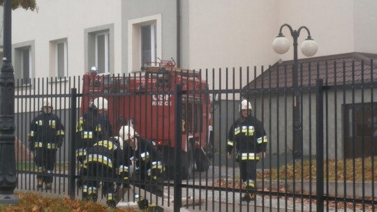 Gm. Trojanów: Pożar w Domu Pomocy Społecznej