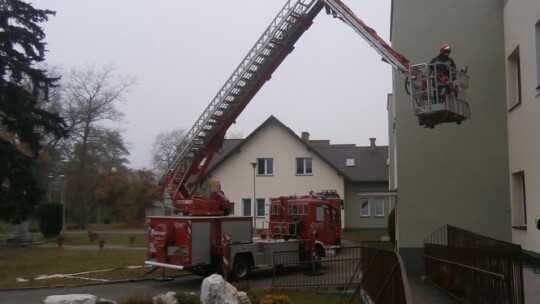 Gm. Trojanów: Pożar w Domu Pomocy Społecznej