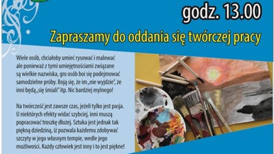 Bezpłatne warsztaty w GCAK w Sulbinach