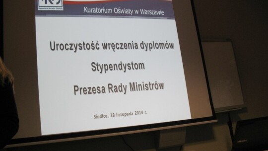 Stypendia Prezesa Rady Ministrów dla naszych