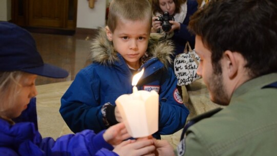 Światło z Betlejem rozświeca powiat