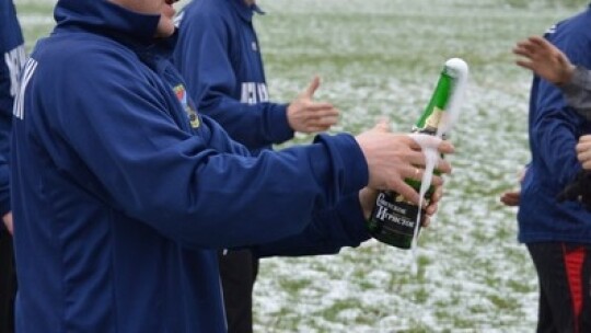 Karol Zawadka otwiera piłkarski rok Karol Zawadka otwiera piłkarski rok