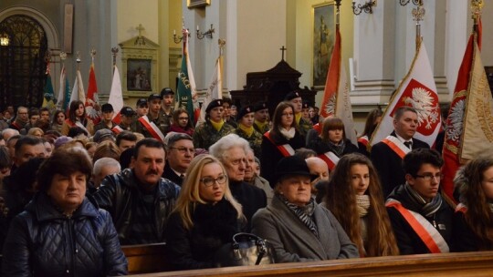 Wyklęci upamiętnieni tablicą