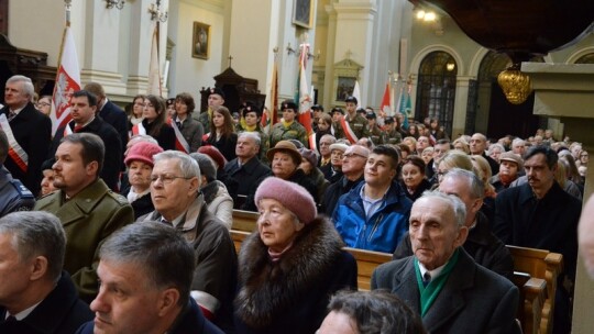 Wyklęci upamiętnieni tablicą