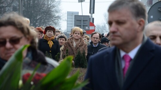 Wyklęci upamiętnieni tablicą