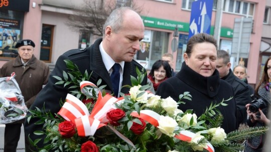 Wyklęci upamiętnieni tablicą