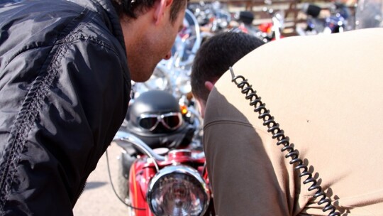 Motocykliści o wielkim sercu