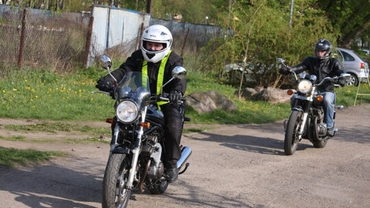 Motocykliści o wielkim sercu