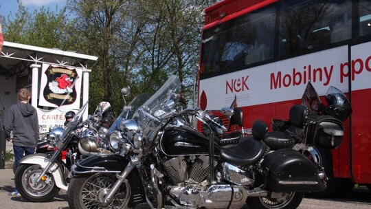 Motocykliści o wielkim sercu
