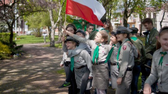 Harcerskie święto flagi w Łaskarzewie