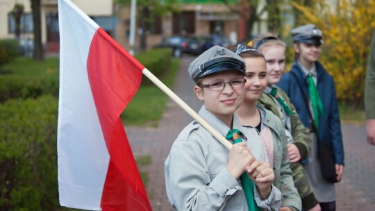 Harcerskie święto flagi w Łaskarzewie