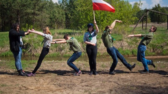 Harcerskie święto flagi w Łaskarzewie