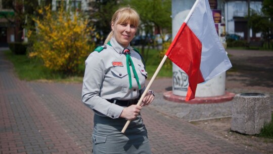 Harcerskie święto flagi w Łaskarzewie