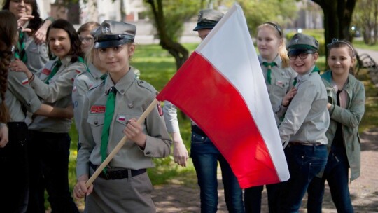 Harcerskie święto flagi w Łaskarzewie