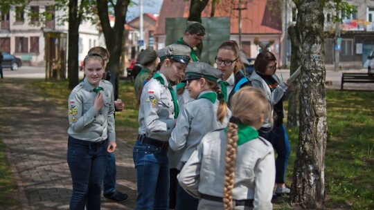 Harcerskie święto flagi w Łaskarzewie