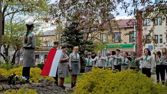 Harcerskie święto flagi w Łaskarzewie