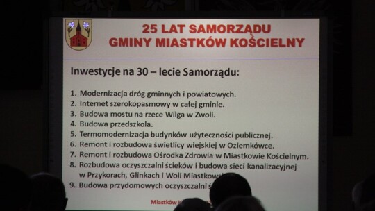 25 lat samorządu w Miastkowie Kościelnym