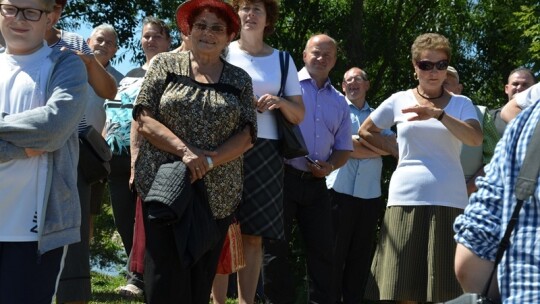 Beata Szydło na wałach wiślanych