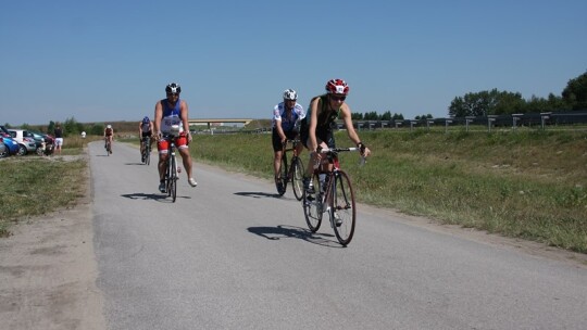 Triathloniści upału się nie boją