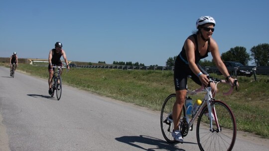 Triathloniści upału się nie boją