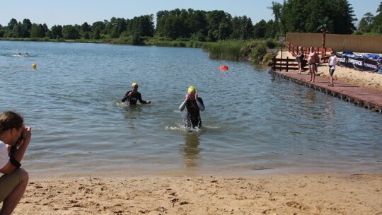 Triathloniści upału się nie boją