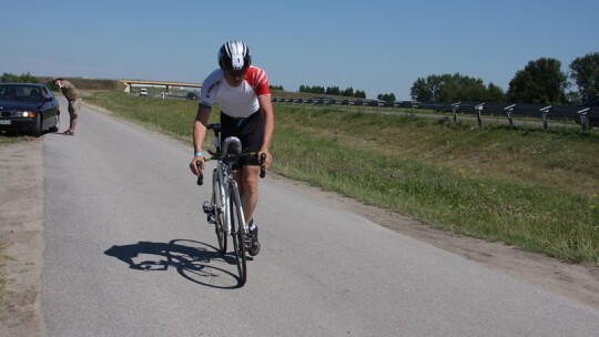 Triathloniści upału się nie boją