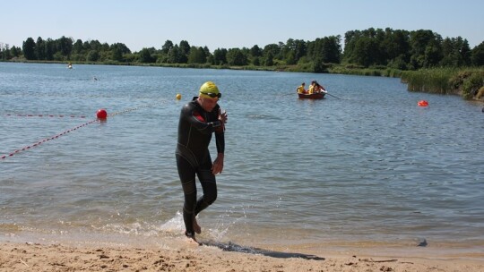 Triathloniści upału się nie boją