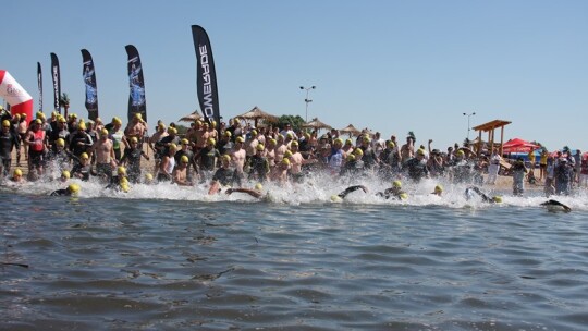 Triathloniści upału się nie boją