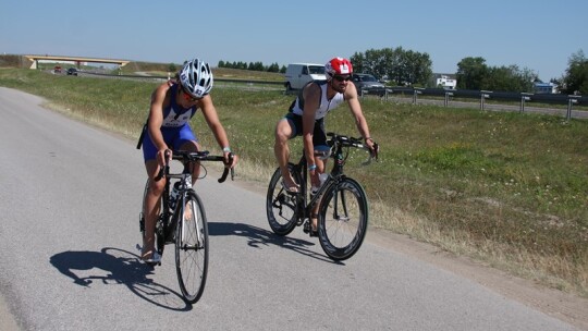 Triathloniści upału się nie boją