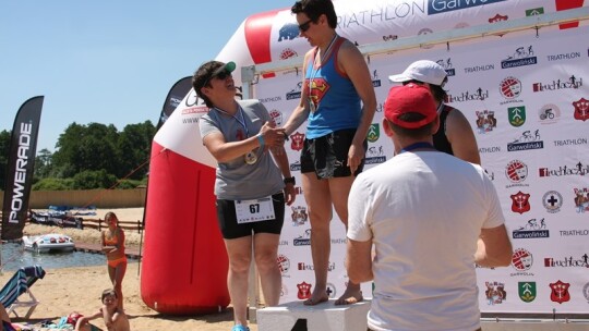 Triathloniści upału się nie boją