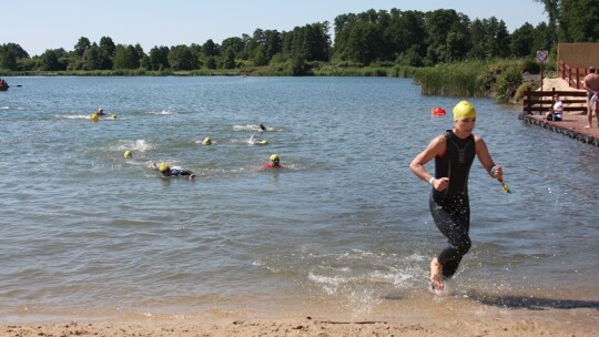 Triathloniści upału się nie boją