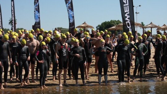 Triathloniści upału się nie boją