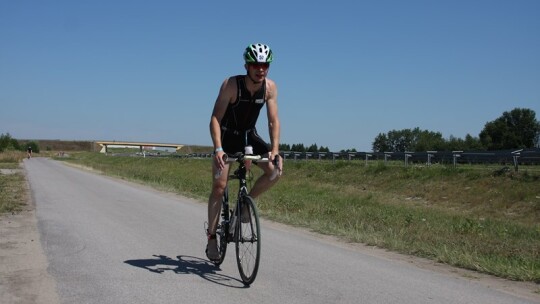 Triathloniści upału się nie boją