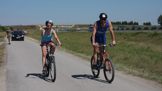 Triathloniści upału się nie boją