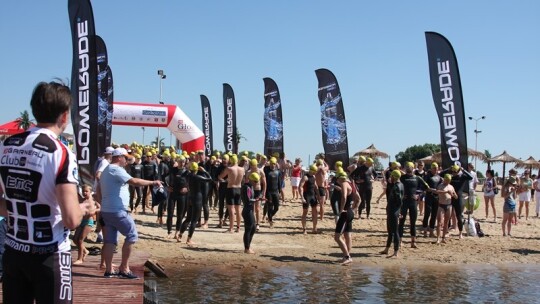 Triathloniści upału się nie boją