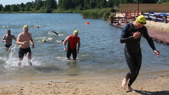 Triathloniści upału się nie boją