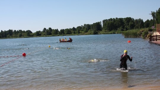 Triathloniści upału się nie boją