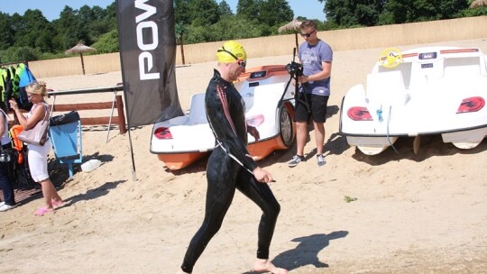 Triathloniści upału się nie boją