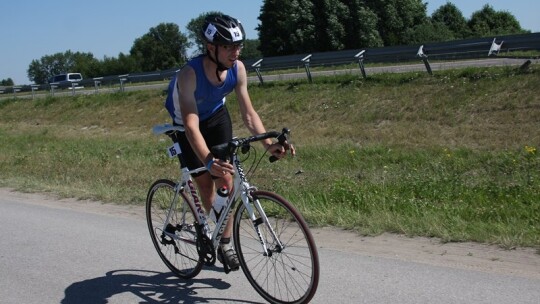 Triathloniści upału się nie boją