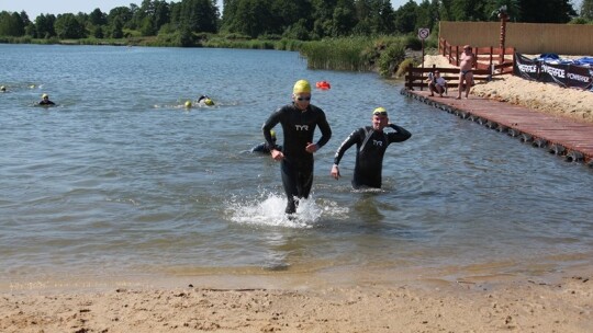 Triathloniści upału się nie boją