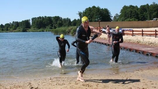 Triathloniści upału się nie boją