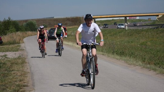 Triathloniści upału się nie boją