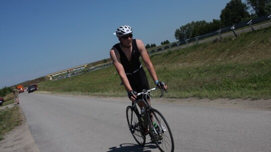 Triathloniści upału się nie boją