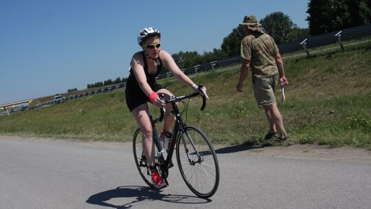 Triathloniści upału się nie boją