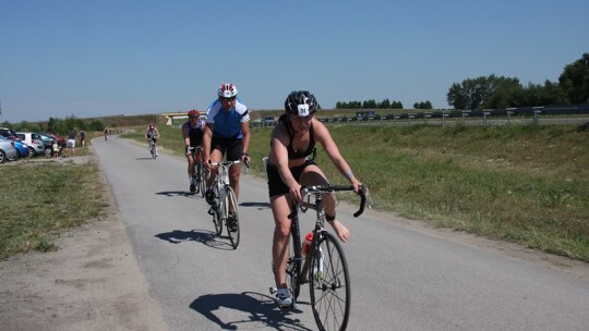 Triathloniści upału się nie boją