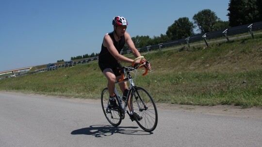 Triathloniści upału się nie boją