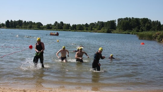 Triathloniści upału się nie boją