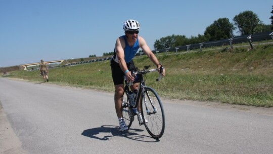 Triathloniści upału się nie boją