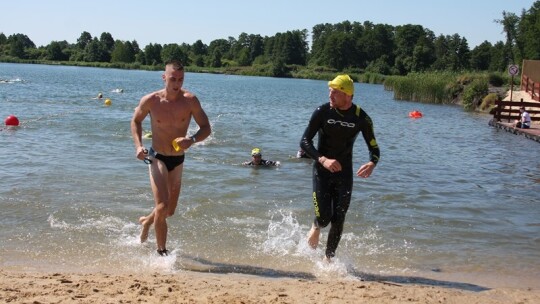 Triathloniści upału się nie boją